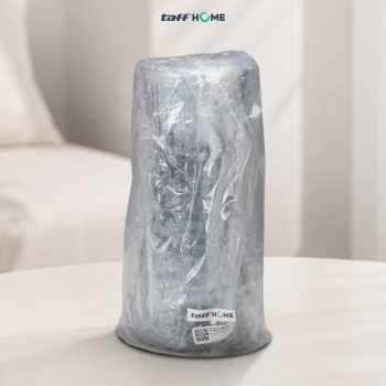 Gambar produk TaffHOME Vas Bunga Kaca Bening Estetik Vintage Glass Flower Vase - Y23 - Kemasan