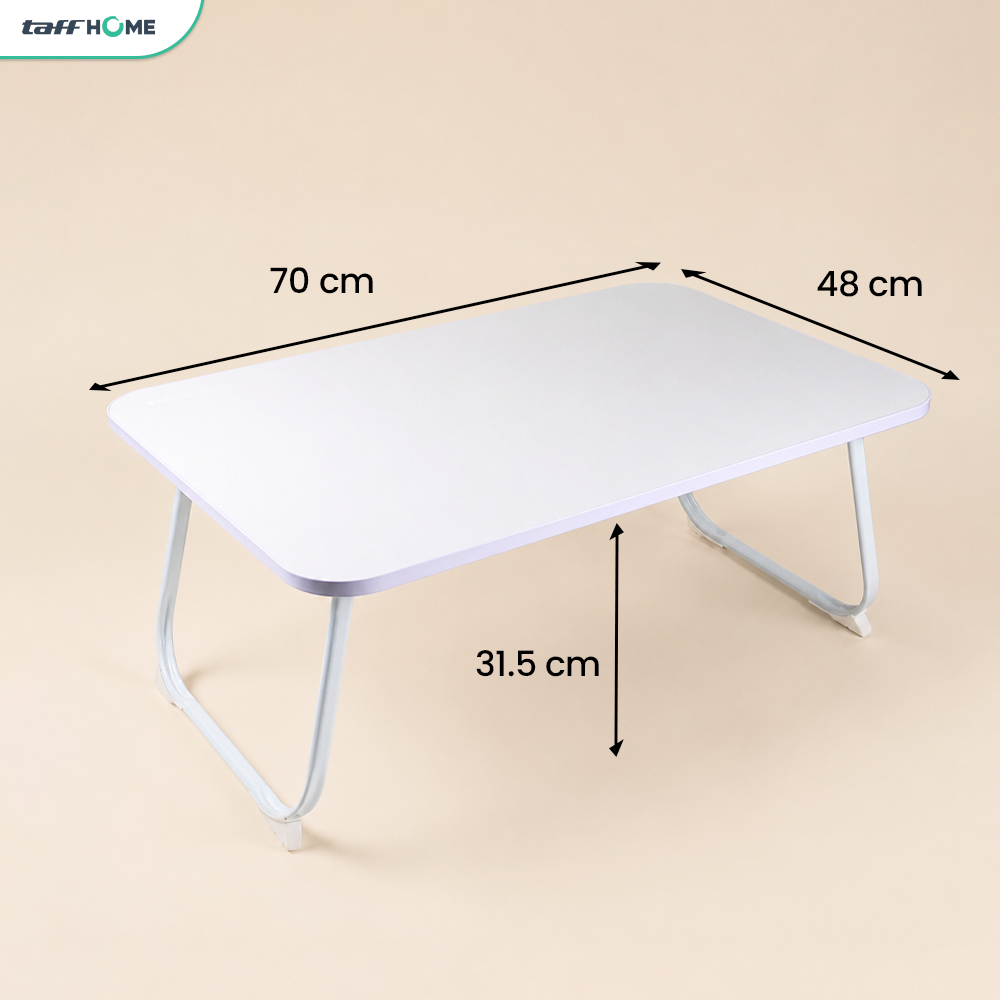 TaffHOME Meja Lipat Laptop Foldable Bed Table 70x48cm - BO67 Gambar produk TaffHOME Meja Lipat Laptop Foldable Bed Table 70x48cm - BO67 - 8
