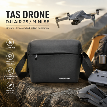 Gambar produk TaffGUARD Tas Drone DJI Air 2S/Mini SE Protective Case Shoulder Bag - UE21