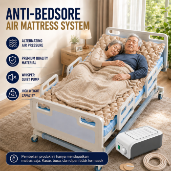 Serene Matras Angin Decubitus Manual Medical Air Inflatable PVC - FU-AM001