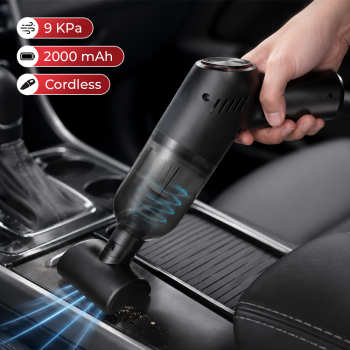 Gambar produk HELLOLEIBOO Penyedot Debu Mobil Handheld Vacuum Cleaner 9kPa 120W - LT-101C