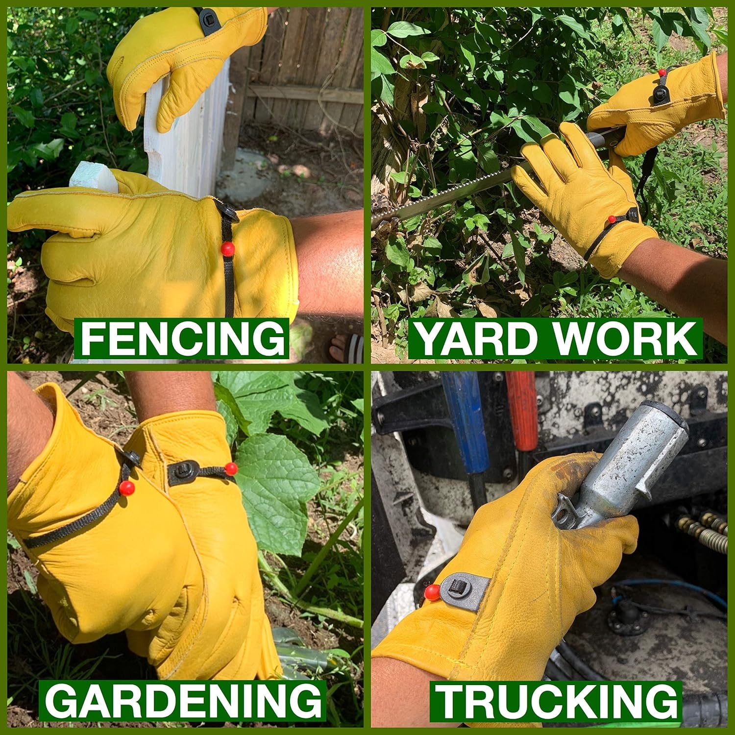 Lamount Sarung Tangan Las Kulit Sapi Cowhide Welding Gloves L - STL-25 Gambar produk Lamount Sarung Tangan Las Kulit Sapi Cowhide Welding Gloves L - STL-25 - 7