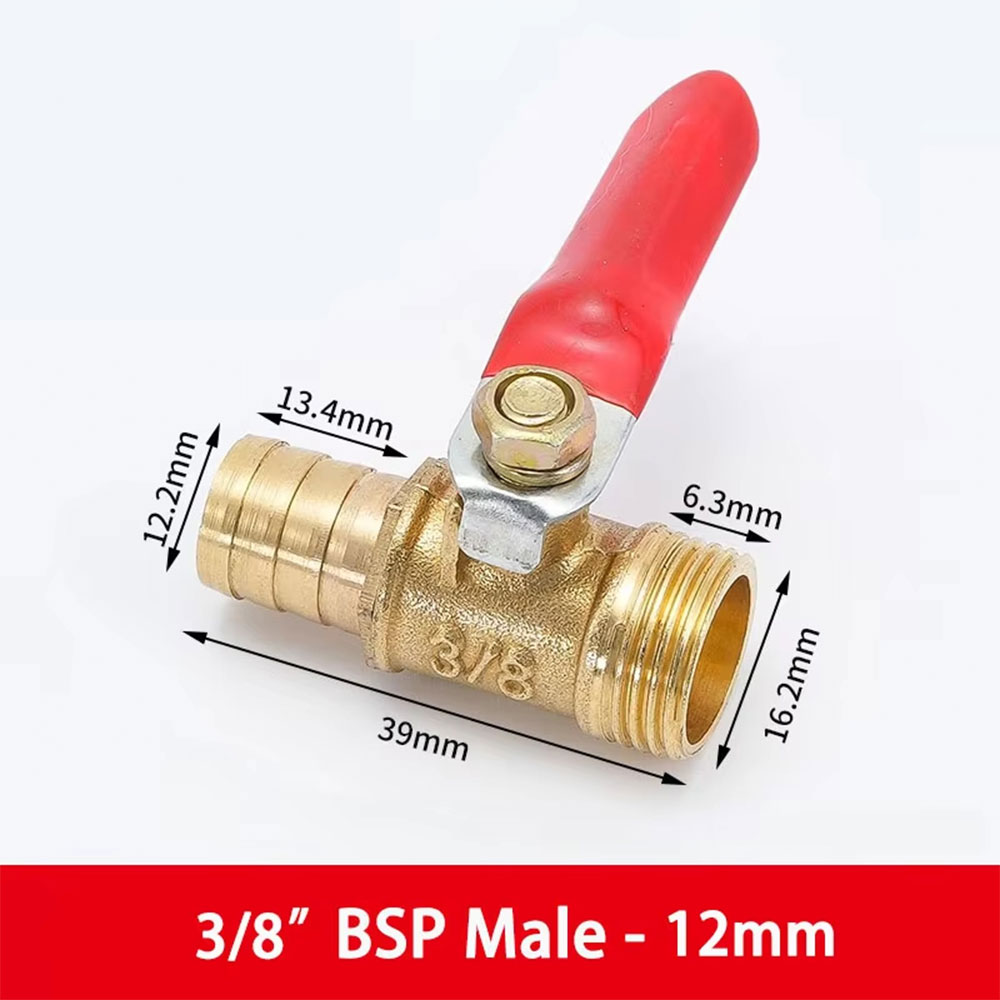 MAX Ball Valve Kuningan Stop Kran Air Nepel Selang Pagoda Brass Iron Male 12mm - DN10 Gambar produk MAX Ball Valve Kuningan Stop Kran Air Nepel Selang Pagoda Brass Iron Male 12mm - DN10 - Kemasan
