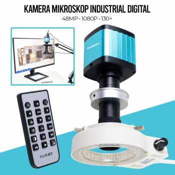 Gambar produk Taffware Kamera Mikroskop Industrial Digital 48MP 1080P 130X - WR63HW