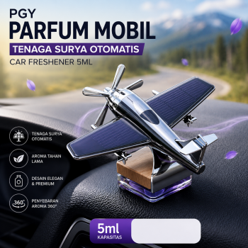 PGY Parfum Mobil Otomatis Tenaga Surya Car Freshener 5ml - P44
