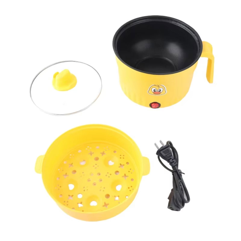 Gambar produk Generic Panci Listrik Multifungsi Electric Pan NonStick 450W - HY-22 - 6