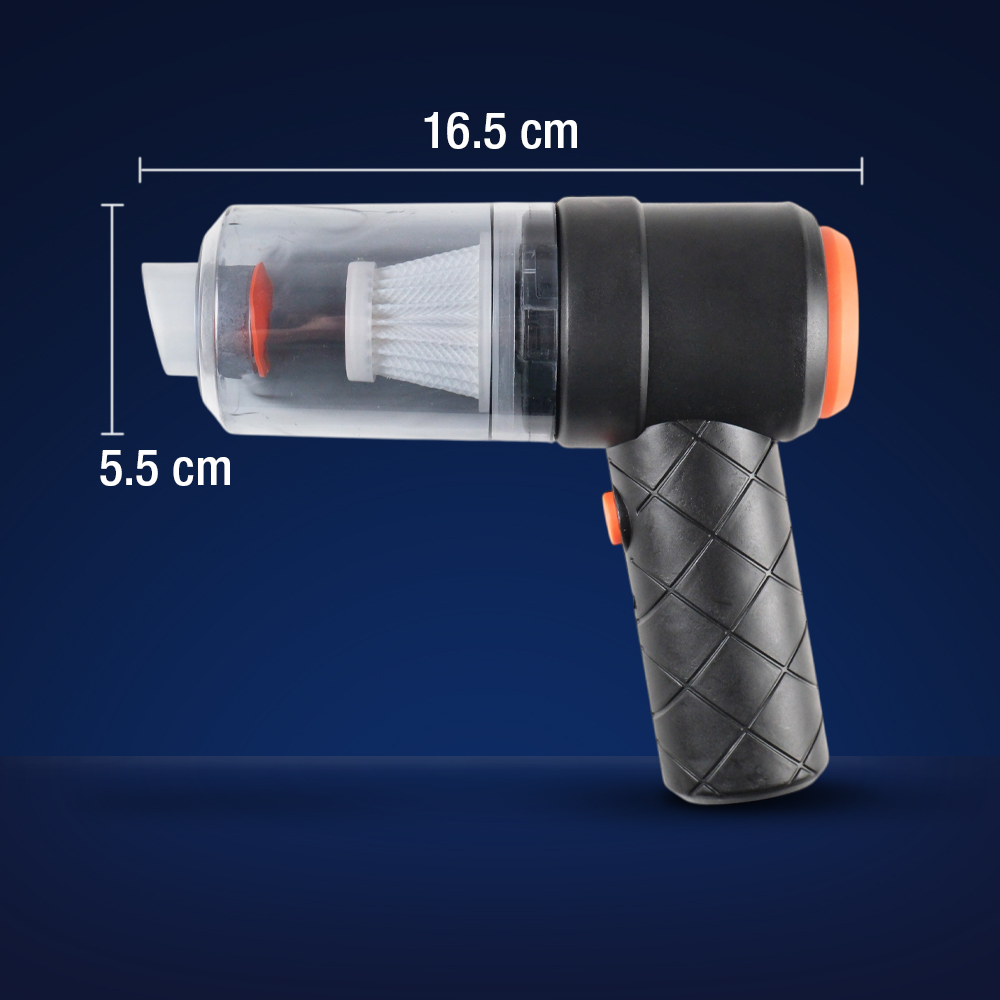 Gambar produk MOJOYCE Vacuum Cleaner Portable Cordless Penyedot Debu 6000Pa 1200mAh - YT-M2037 - 7