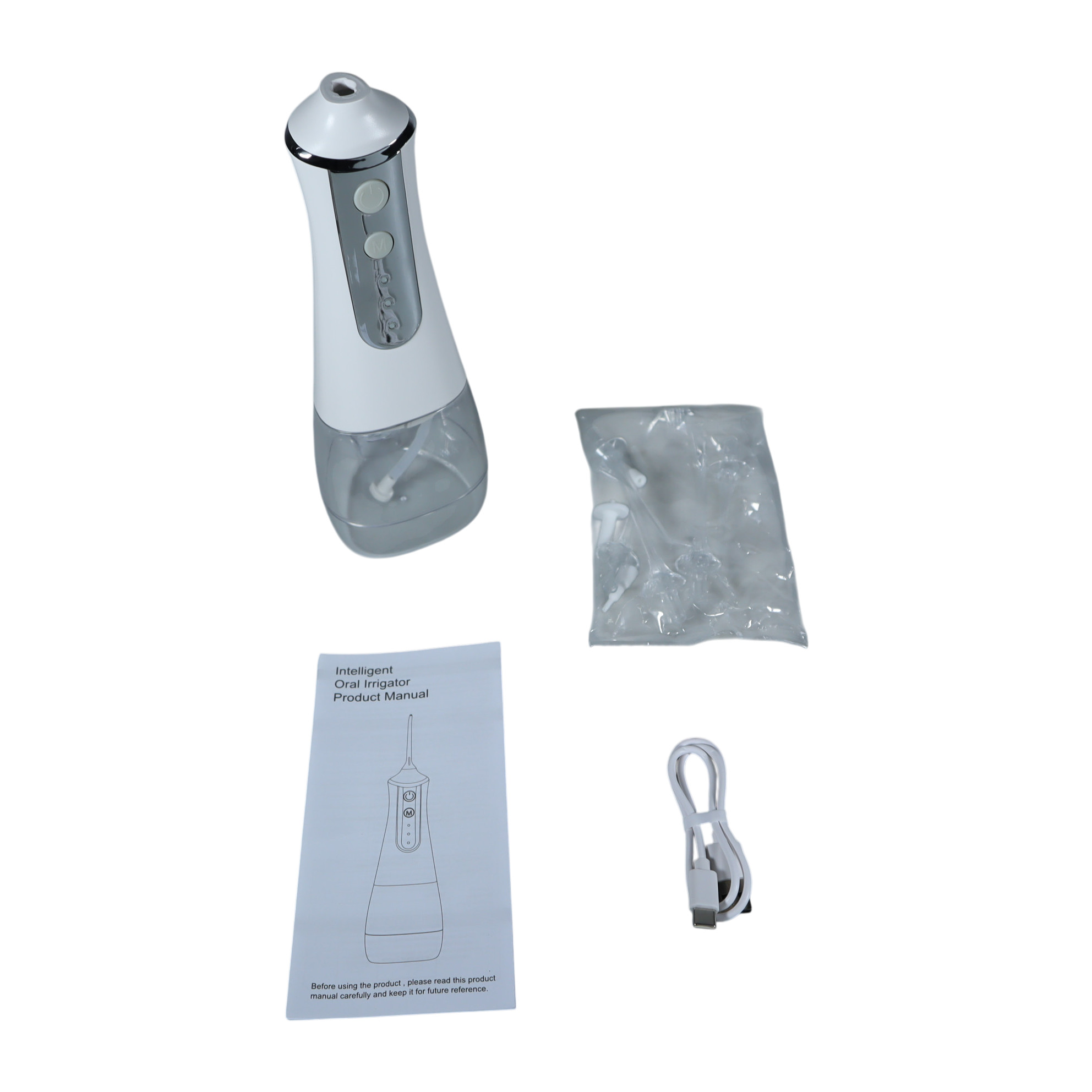 QUARED Water Flosser Dental Oral Irrigator Pembersih Gigi 300ml - L10 Gambar produk QUARED Water Flosser Dental Oral Irrigator Pembersih Gigi 300ml - L10 - 7