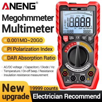 ANENG Digital Multimeter Portable Voltage Tester NCV 19999 Counts - MH17