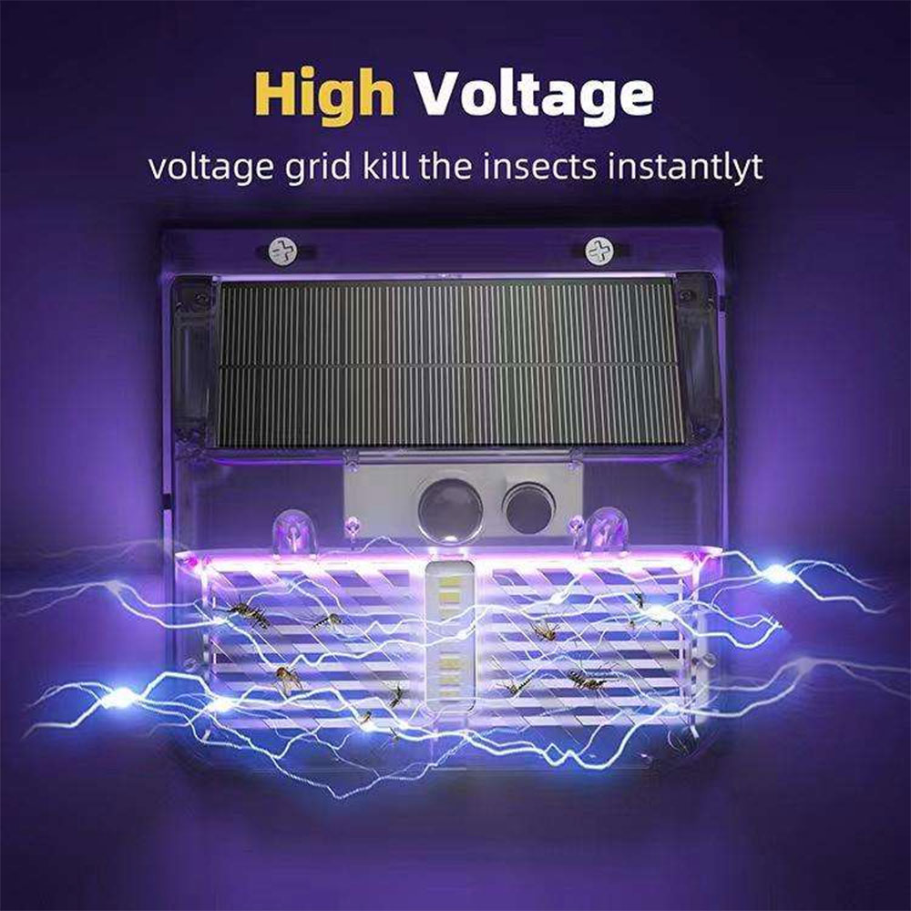 EM Lampu LED UV Anti Nyamuk 2in1 Solar Panel Mosquito Killer 800mAh - TY156 Gambar produk EM Lampu LED UV Anti Nyamuk 2in1 Solar Panel Mosquito Killer 800mAh - TY156 - 1