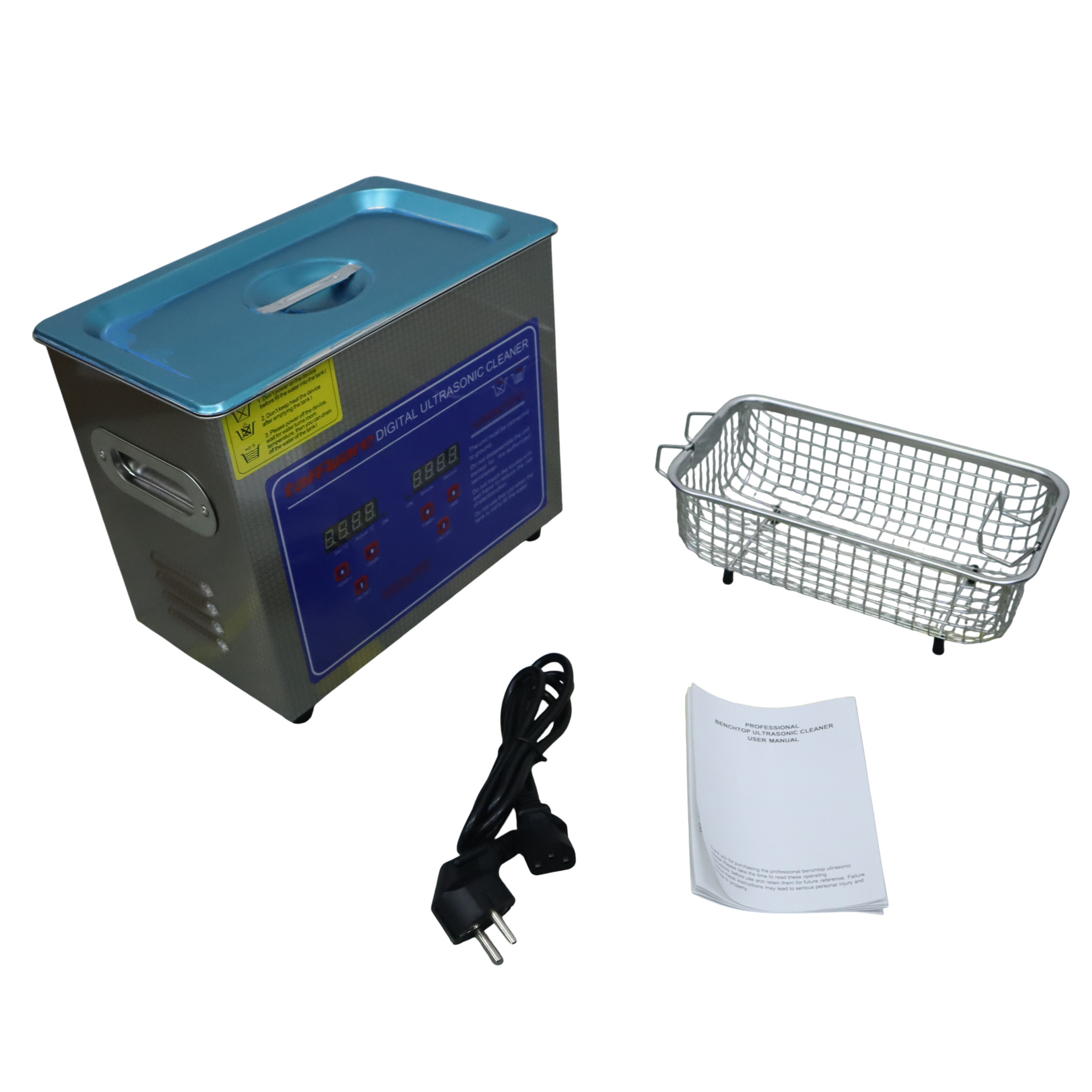 Taffware Mesin Pembersih Perhiasan Ultrasonic Cleaner 120W 3L - KZ-D3 Gambar produk Taffware Mesin Pembersih Perhiasan Ultrasonic Cleaner 120W 3L - KZ-D3 - 8