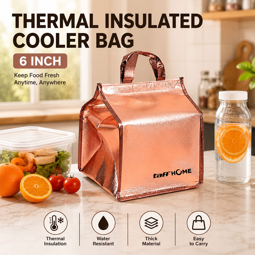 Gambar produk TaffHOME Tas Insulasi Makanan Panas Dingin Cooler Thermal Bag 6 Inch - H07 - Utama