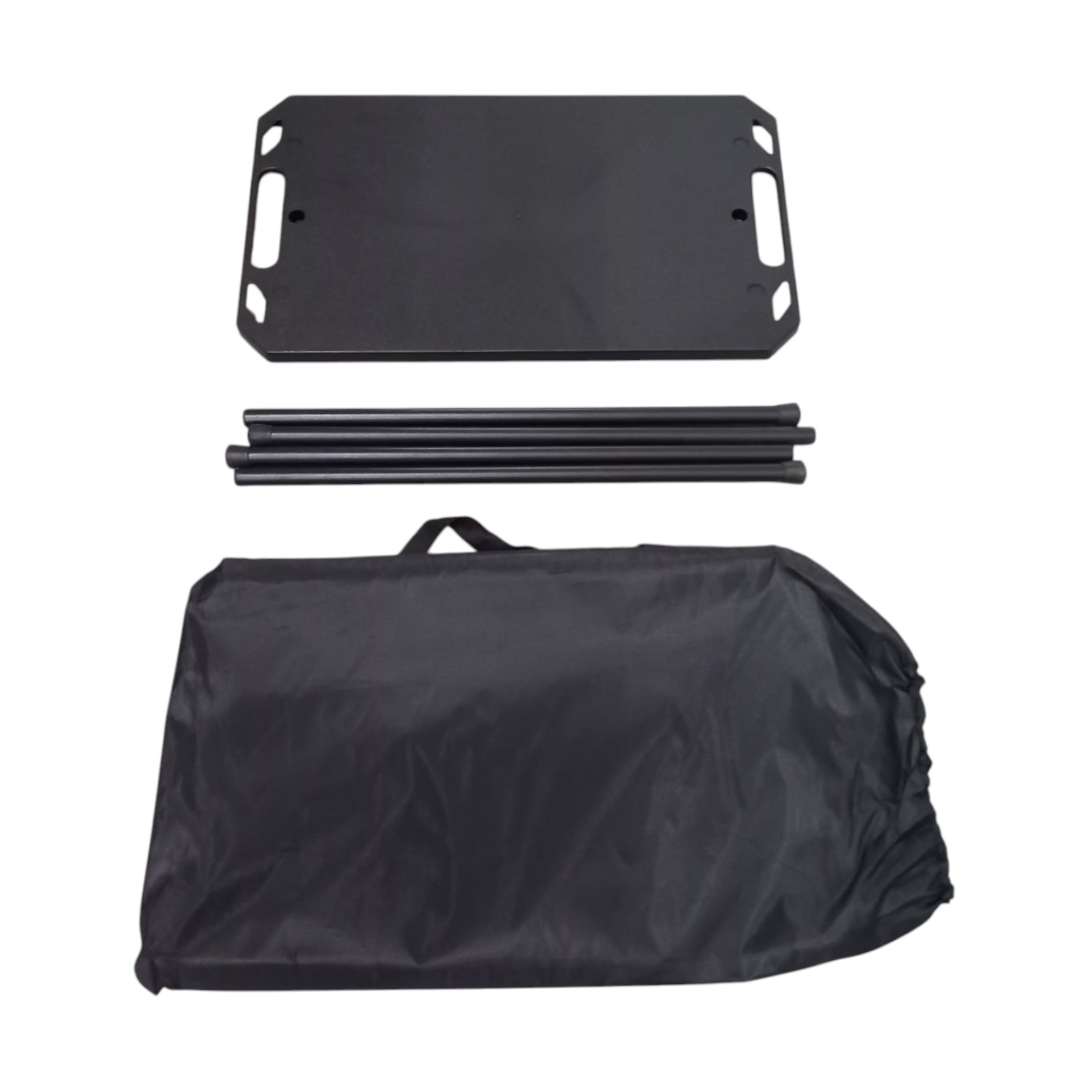 AL Meja Lipat Outdoor Piknik Camping Portable Titanium 48x28x44.5cm - AF65 Gambar produk AL Meja Lipat Outdoor Piknik Camping Portable Titanium 48x28x44.5cm - AF65 - 6