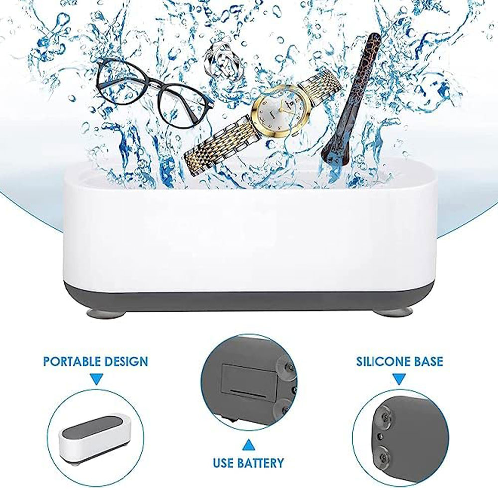 ZORE Pembersih Kacamata Perhiasan Vibration Cleaning Machine - K-50 Gambar produk ZORE Pembersih Kacamata Perhiasan Vibration Cleaning Machine - K-50 - 1