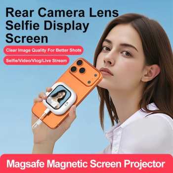 HOMEFI Layar Selfie Screen Monitor Magnetic 2.01 Inch Remote Bluetooth - X3