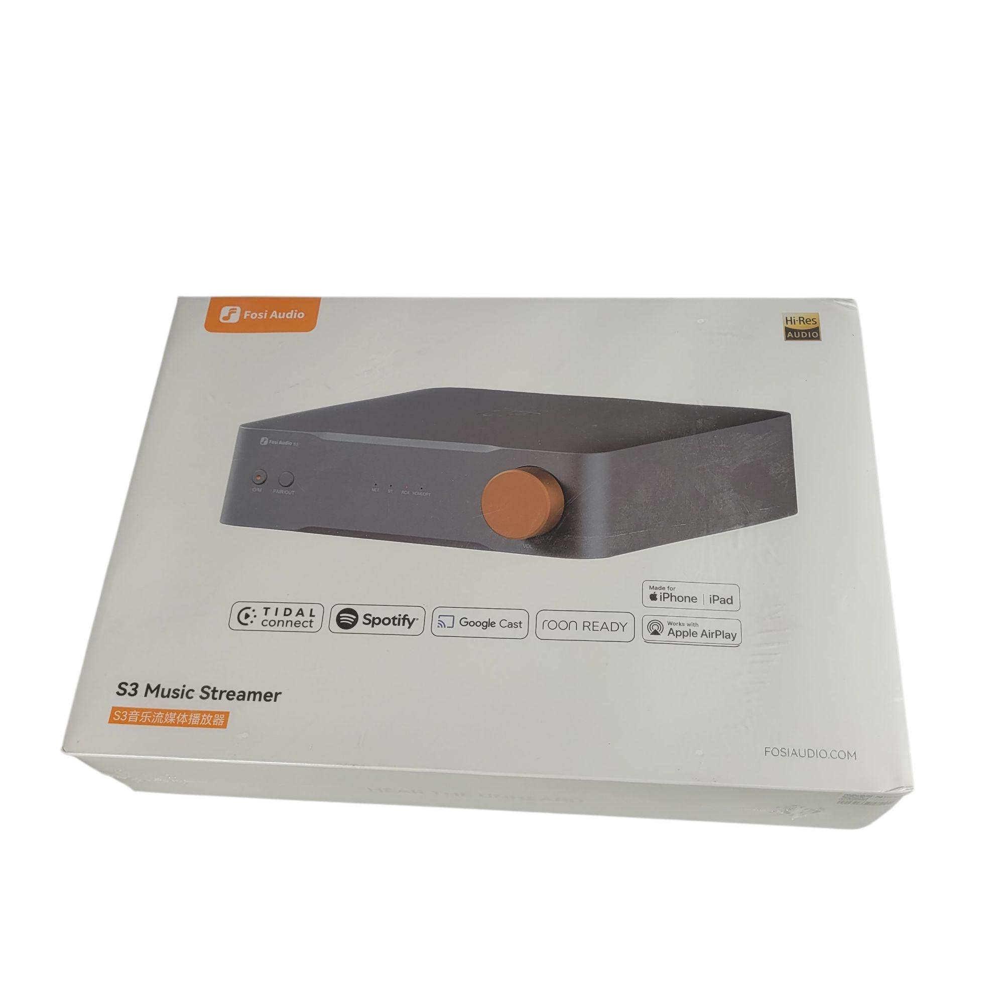 Fosi Audio Balance HiFi Streamer Amlogic A113X WiFi 6 Bluetooth 5.3 - S3 Gambar produk Fosi Audio Balance HiFi Streamer Amlogic A113X WiFi 6 Bluetooth 5.3 - S3 - Kemasan