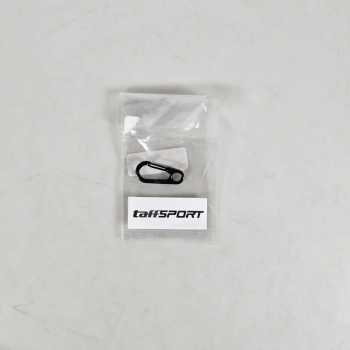 Gambar produk TaffSPORT Karabiner Mini D-type Hanging Keychain EDC Outdoor Metal - AT36 - Kemasan