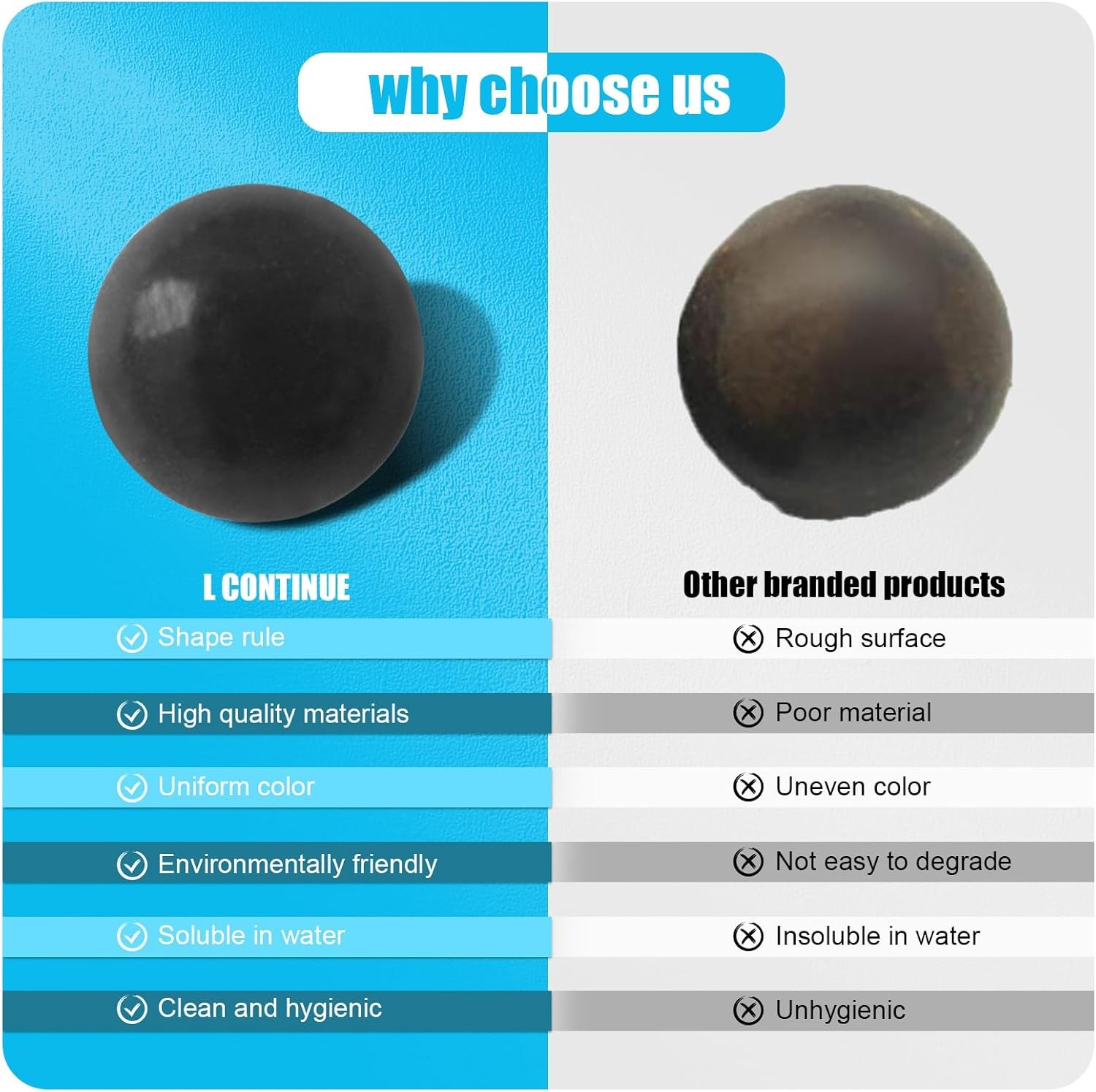 Yernea Peluru Ketapel Slingshot Ammo Hard Mud Balls 500 PCS 8mm - PBP10 Gambar produk Yernea Peluru Ketapel Slingshot Ammo Hard Mud Balls 500 PCS 8mm - PBP10 - 4