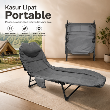 Zero Gravity Kasur Lipat Portable Folding Escort Bed - ALL-70