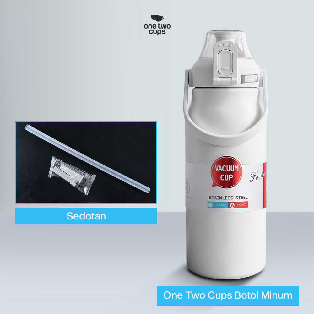 One Two Cups Botol Minum Tumbler Air Panas Dingin Double Spout 1.7L - ZY269 Gambar produk One Two Cups Botol Minum Tumbler Air Panas Dingin Double Spout 1.7L - ZY269 - 8