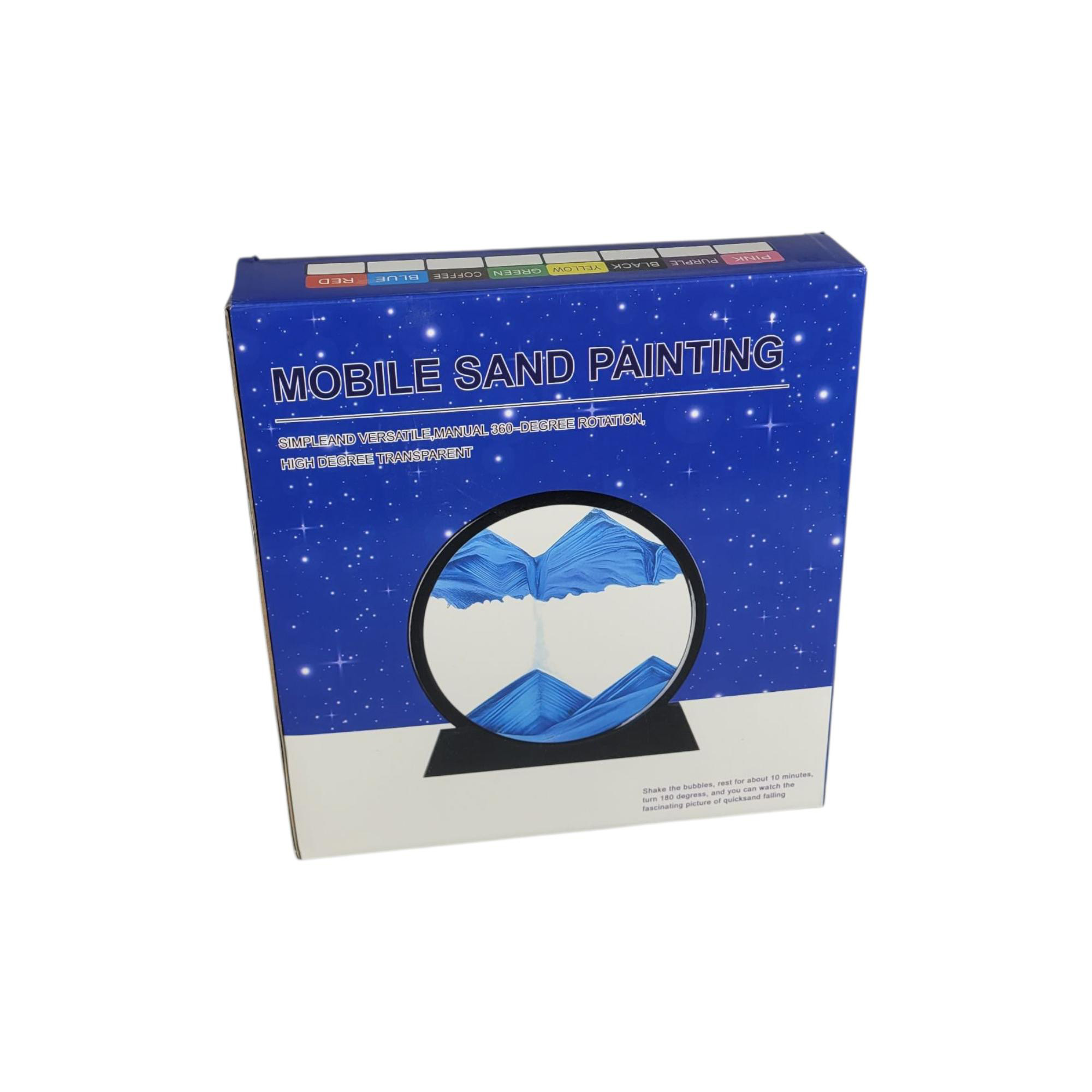 Sandbilder Pajangan Meja Dekorasi Pasir Hisap Gurun Quicksand 17.5cm - SA-3D Gambar produk Sandbilder Pajangan Meja Dekorasi Pasir Hisap Gurun Quicksand 17.5cm - SA-3D - Kemasan
