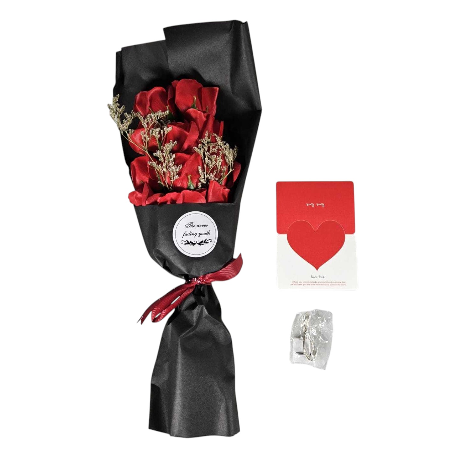 Ji Hong Buket Bunga Sabun Dekorasi LED Valentine Gift 11 Rose - JH-11 Gambar produk Ji Hong Buket Bunga Sabun Dekorasi LED Valentine Gift 11 Rose - JH-11 - 5