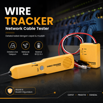 Wire Tracker Multipurpose Network Cable Tester Pelacak Kabel Telepon - WH806C