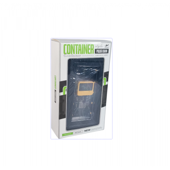 Gambar produk Transparent Mecha Power Bank 20000mAh Fast Charging USB Type C 22.5W - K125 - Kemasan