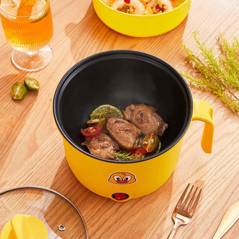 Gambar produk Generic Panci Listrik Multifungsi Electric Pan NonStick 450W - HY-22 - 3