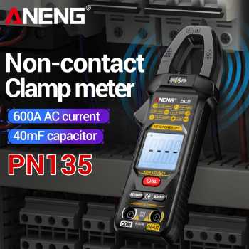 ANENG Digital Multimeter Tang Ampere Voltage NCV Tester Clamp 600A - PN135