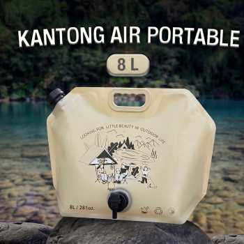 WATORU Kantong Air Minum Lipat Multifungsi Portable Water Bag Keran - SD-8