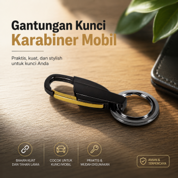 Ogw Gantungan Kunci Karabiner Mobil Keychain Clip Hooks Quickdraw - SN25