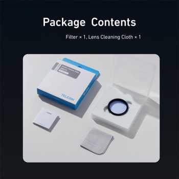 Gambar produk TELESIN Lens Camera Filter Light Pollution Reduction DJI Osmo Action 6 - S5-FLT-50-TDJ - 7