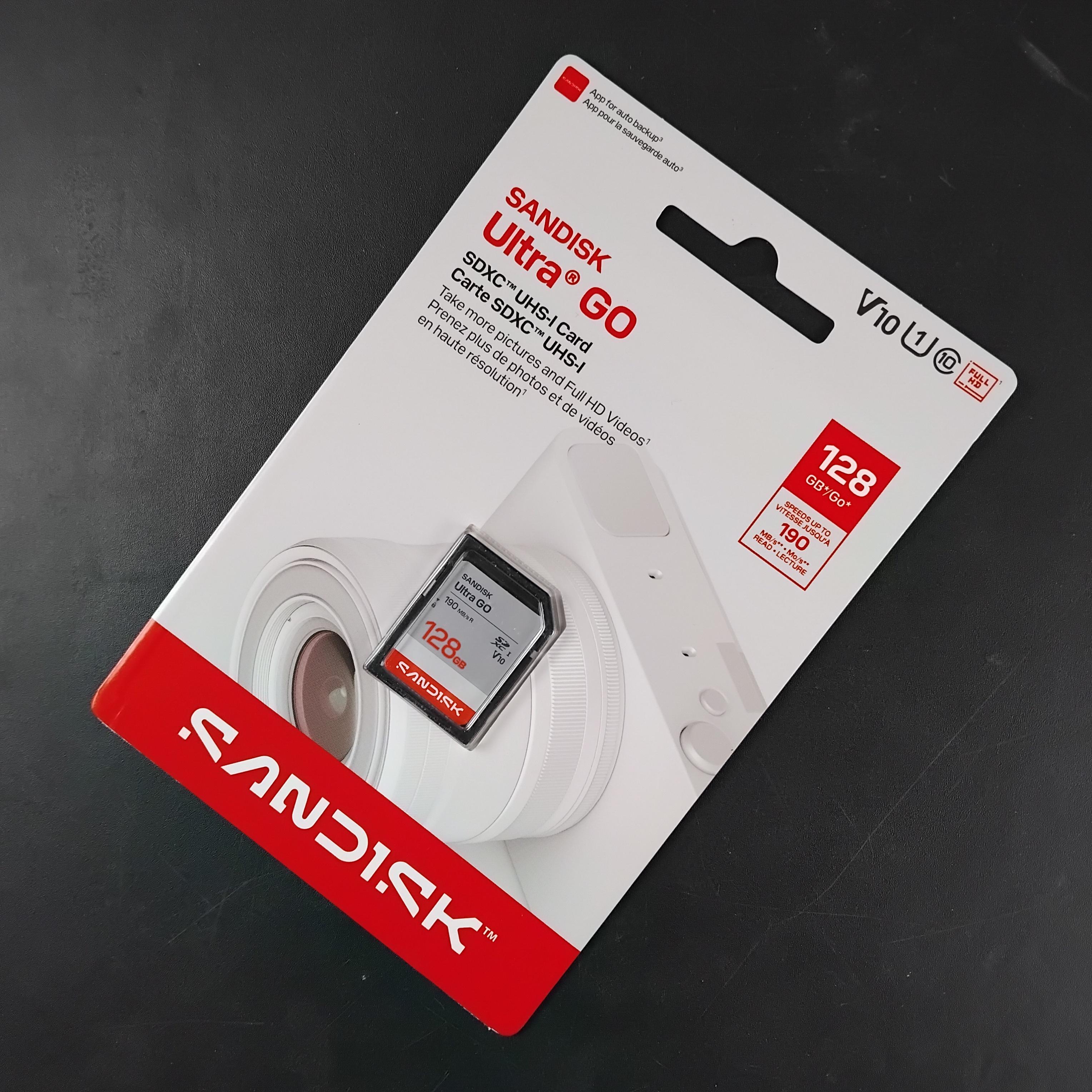 SanDisk Ultra Go SDXC/HC UHS-I Card Class 10 128GB - SDSDUGN Gambar produk SanDisk Ultra Go SDXC/HC UHS-I Card Class 10 128GB - SDSDUGN - 1