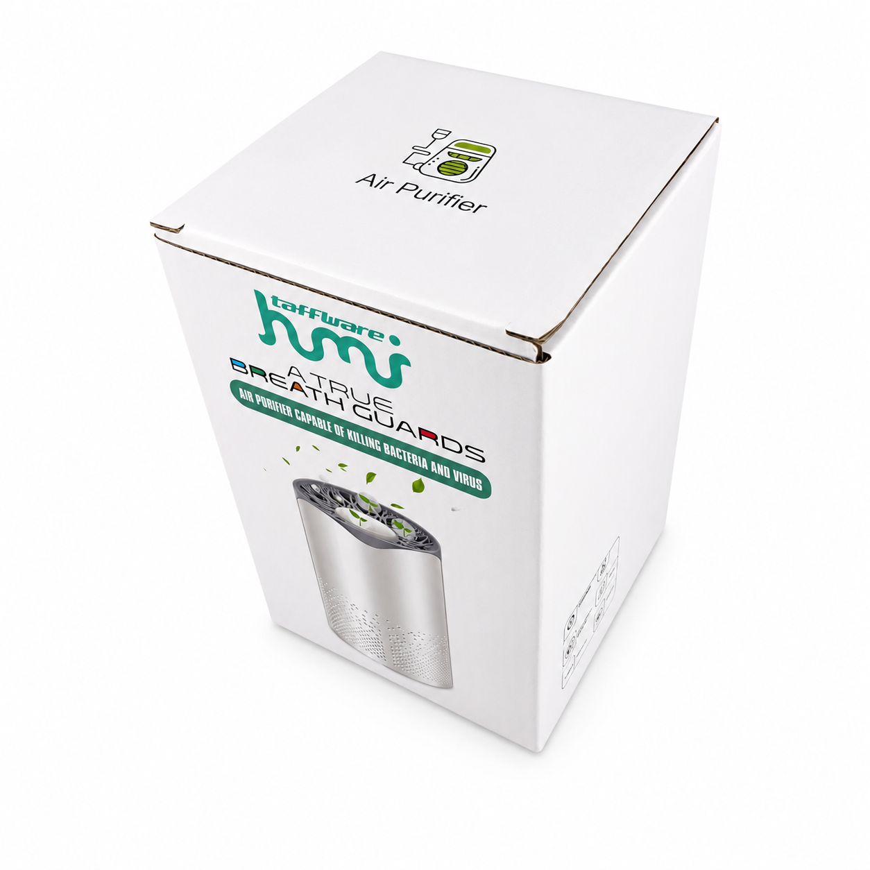 Gambar produk Taffware HUMI Air Purifier UV Light 360 Degree Portable HEPA Filter - BC-AP-01 - Kemasan