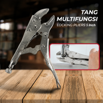 Gambar produk YOFE Tang Multifungsi Locking Pliers Ground Mouth Lock 5 Inch - X47