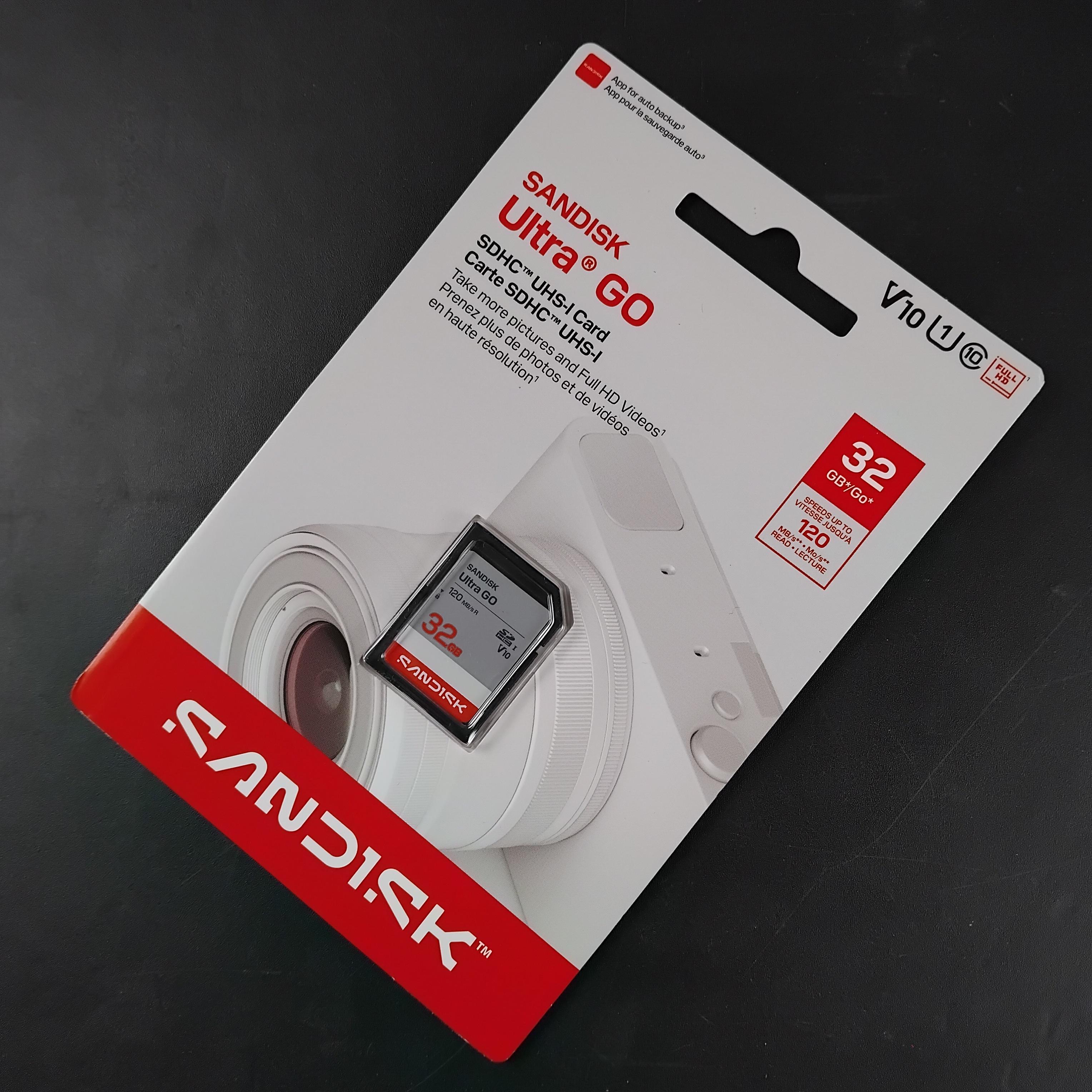 SanDisk Ultra Go SDXC/HC UHS-I Card Class 10 32GB - SDSDUGN Gambar produk SanDisk Ultra Go SDXC/HC UHS-I Card Class 10 32GB - SDSDUGN - 1