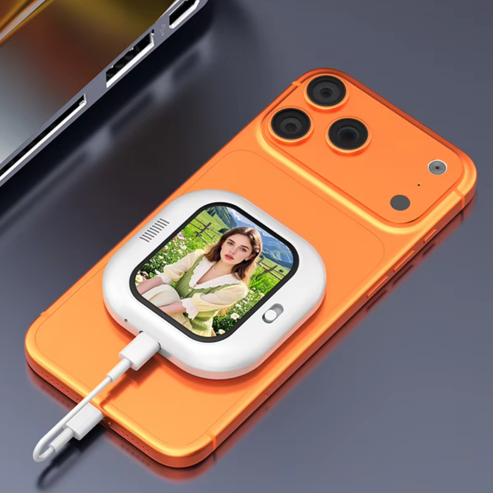 Gambar produk HOMEFI Layar Selfie Screen Monitor Magnetic 2.01 Inch Remote Bluetooth - X3 - 5