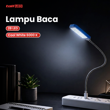 TaffLED Goodland Lampu Baca Tangkai Fleksibel LED USB 1.5W with Switch - LZY-028