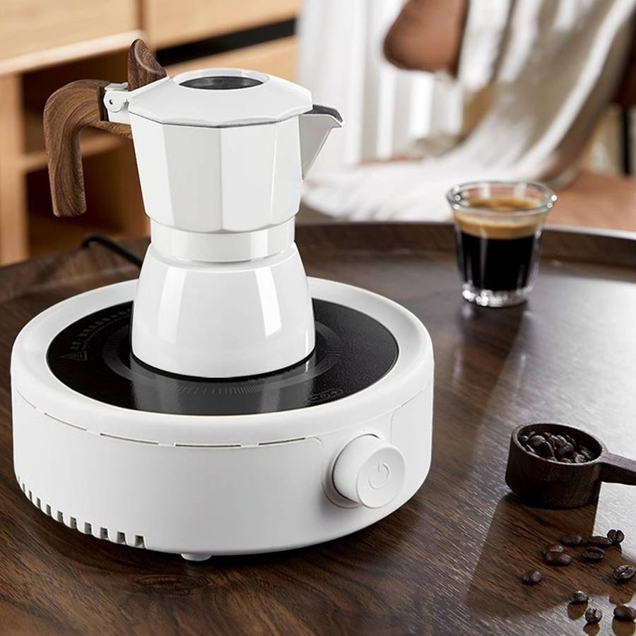 One Two Cups Moka Pot Teko Kopi Espresso Coffee Maker 2 Cup 100ml - L30 Gambar produk One Two Cups Moka Pot Teko Kopi Espresso Coffee Maker 2 Cup 100ml - L30 - 6