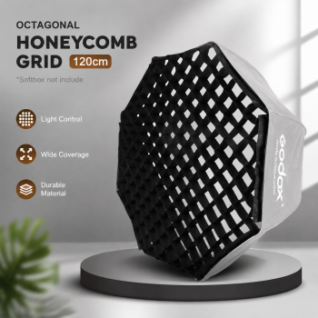 Gambar produk Octagonal Honeycomb Grid 120cm for Umbrella Softbox Reflector - 8K-120