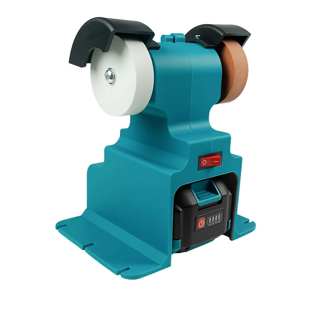 Fa Mesin Gerinda Meja Mini Polishing Dual Wheel Cordless 200W 2100mAh - BG-400D Gambar produk Fa Mesin Gerinda Meja Mini Polishing Dual Wheel Cordless 200W 2100mAh - BG-400D - 7