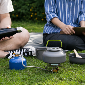 Gambar produk TaffSPORT Kompor Gas Portable Lipat Ultralight Camping Stove Outdoor - WSS-201 - 6