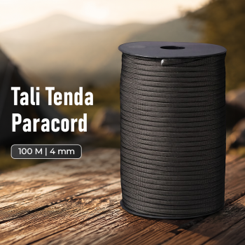 Gambar produk KOTUDENAVY Tali Tenda Paracord Rope Clothes Drying 7 Core 4mm 100M - KO5