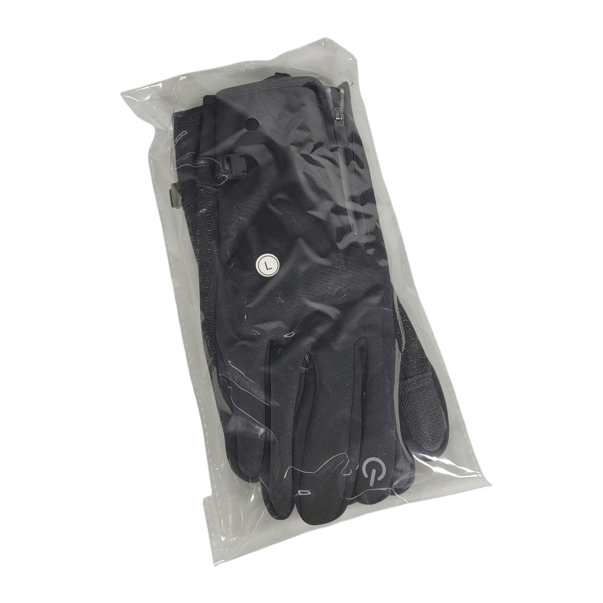 Gambar produk SPORT Sarung Tangan Racing Glove SBR Pad Waterproof Touchscreen Size L - OZ910 - Kemasan