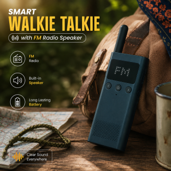 Gambar produk Xiaomi Mijia 1S Smart Walkie Talkie with FM Radio Speaker - MJDJJ03FY