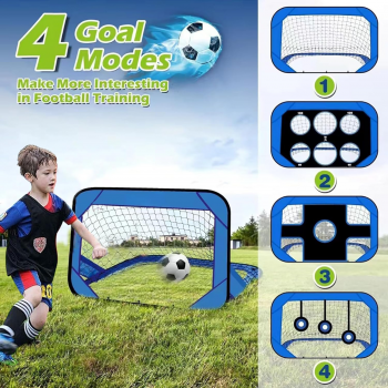 Gambar produk Januel Gawang Sepak Bola Portable Goals Soccer Training Equipment 4in1 - JN42