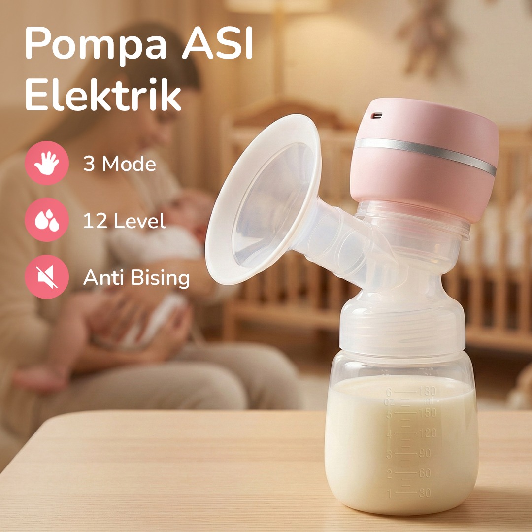 EVIANANGEL Pompa ASI Elektrik Breast Milk Pump Rechargeable 800mAh - Q2 Gambar produk EVIANANGEL Pompa ASI Elektrik Breast Milk Pump Rechargeable 800mAh - Q2 - Utama