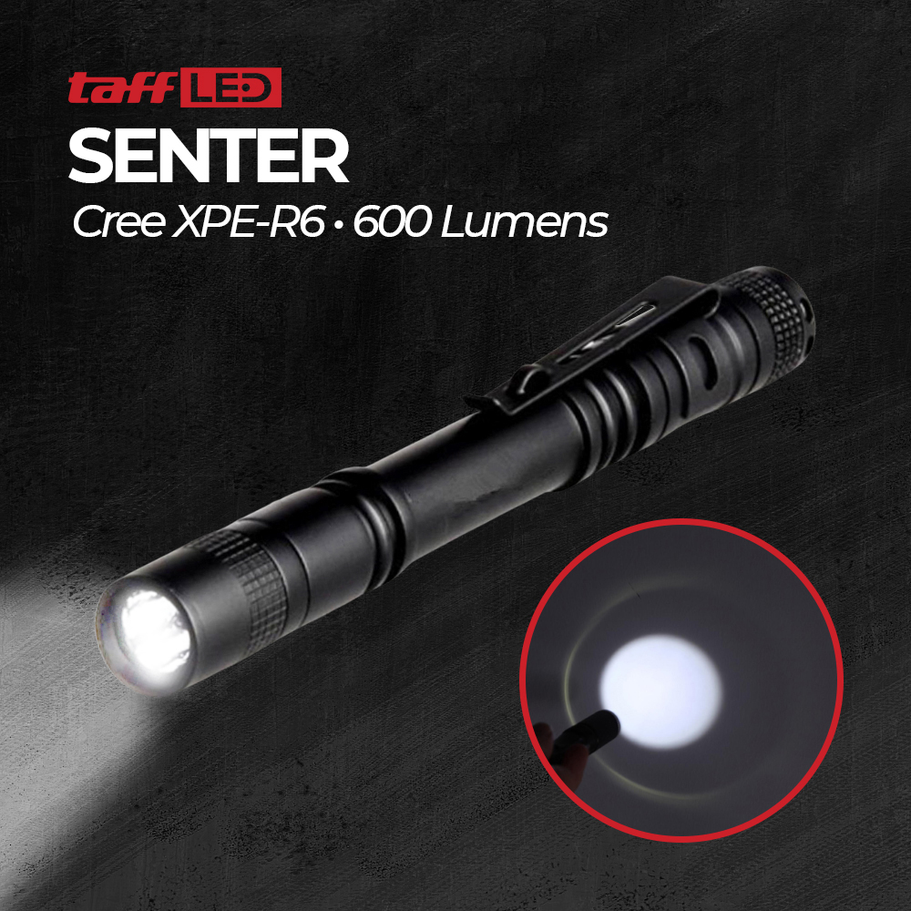 Gambar produk TaffLED Senter Flashlight Cree XPE-R3 600 Lumens - SE-A02 - Utama