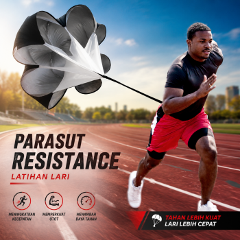 Gambar produk ESPEED Training Parachute Parasut Latihan Lari Training Resistance - SR10